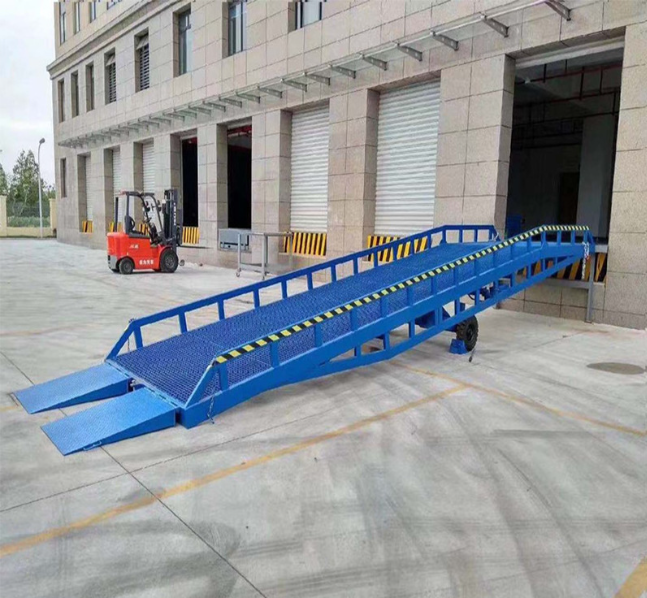 甘肃移动式登车桥装卸